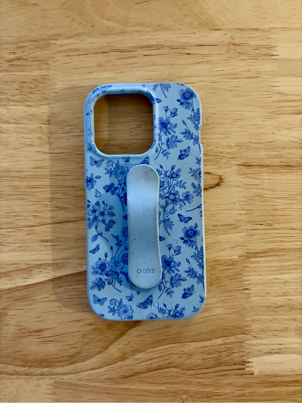Pela Iphone 15 Pro Case Powder Blue Porcelain